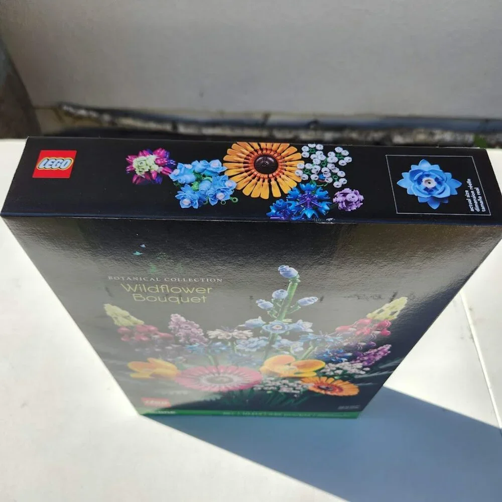 LEGO 10313 Botanicals Artificial Wildflower Bouquet Fake Flowers Building Set